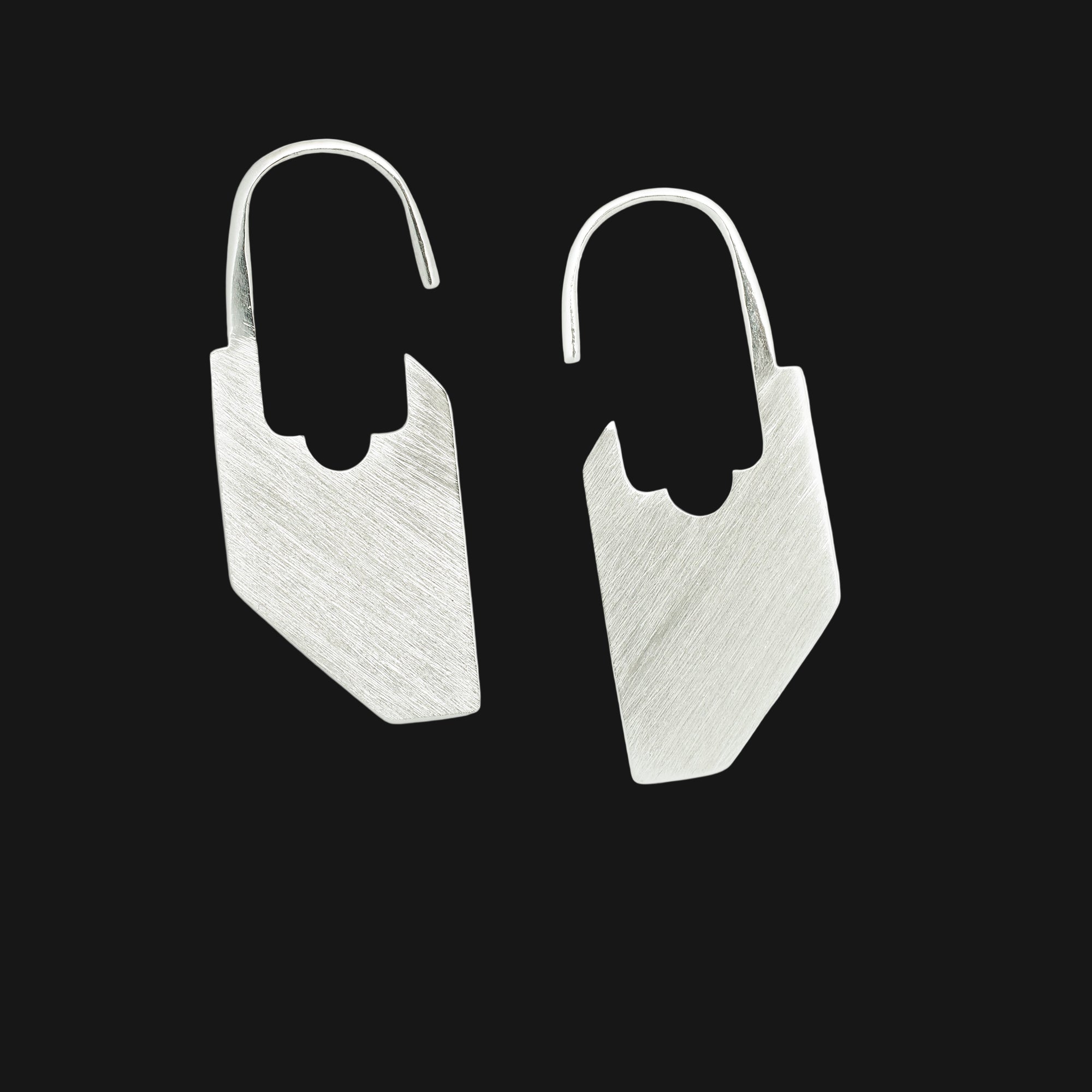 Canyon Earrings in Sterling Silver