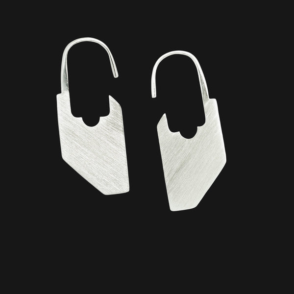 Canyon Earrings in Sterling Silver
