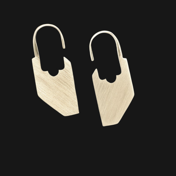 Canyon Earrings in solid 9ct Yellow Gold