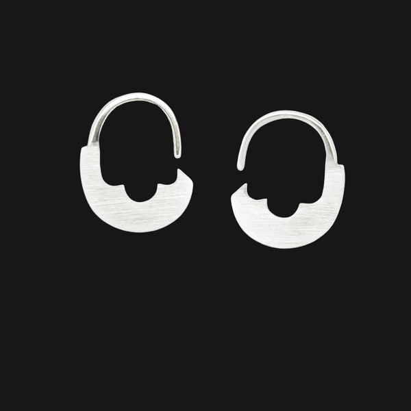 Desert Bloom Earrings in Sterling Silver