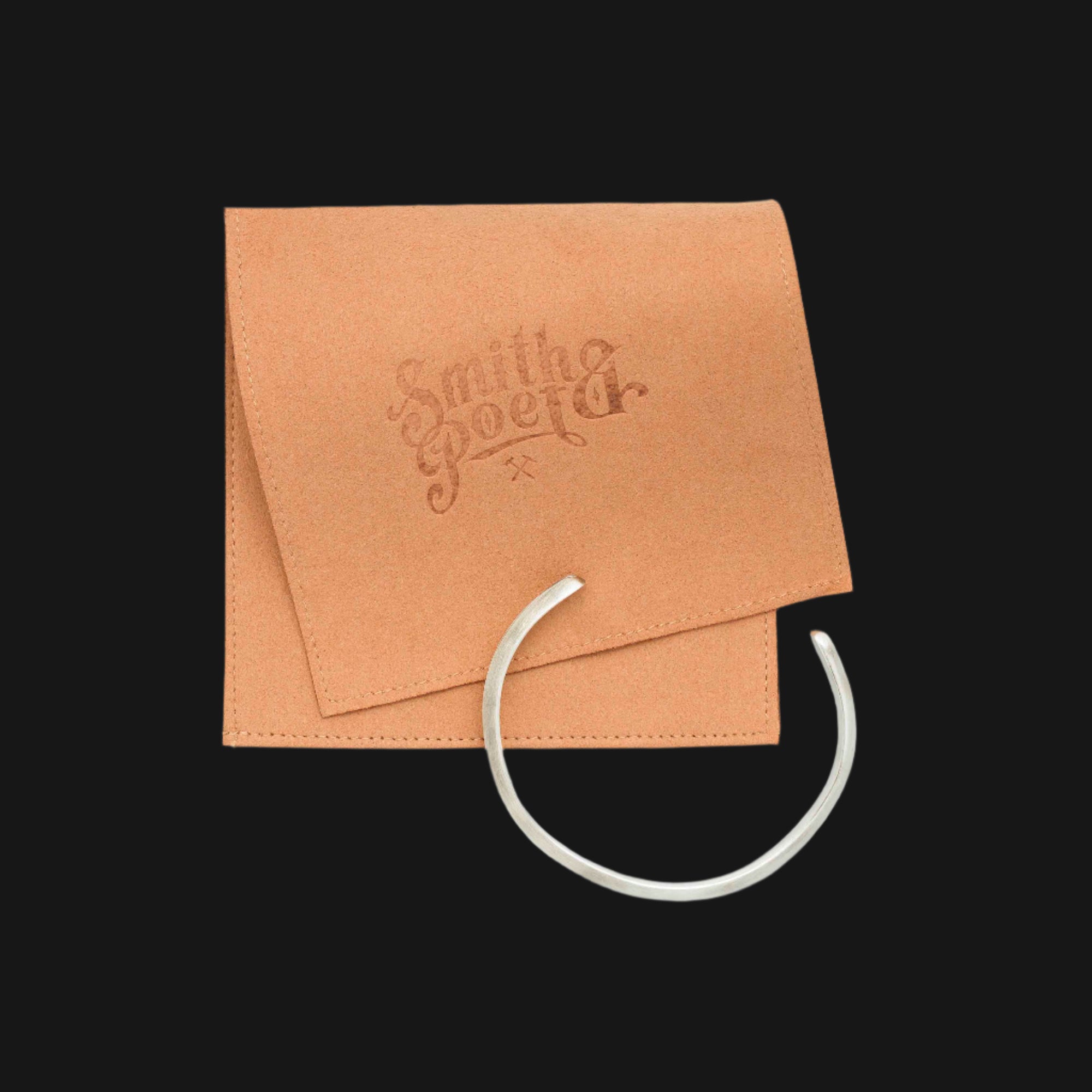 Alluvial Cuff in Sterling Silver