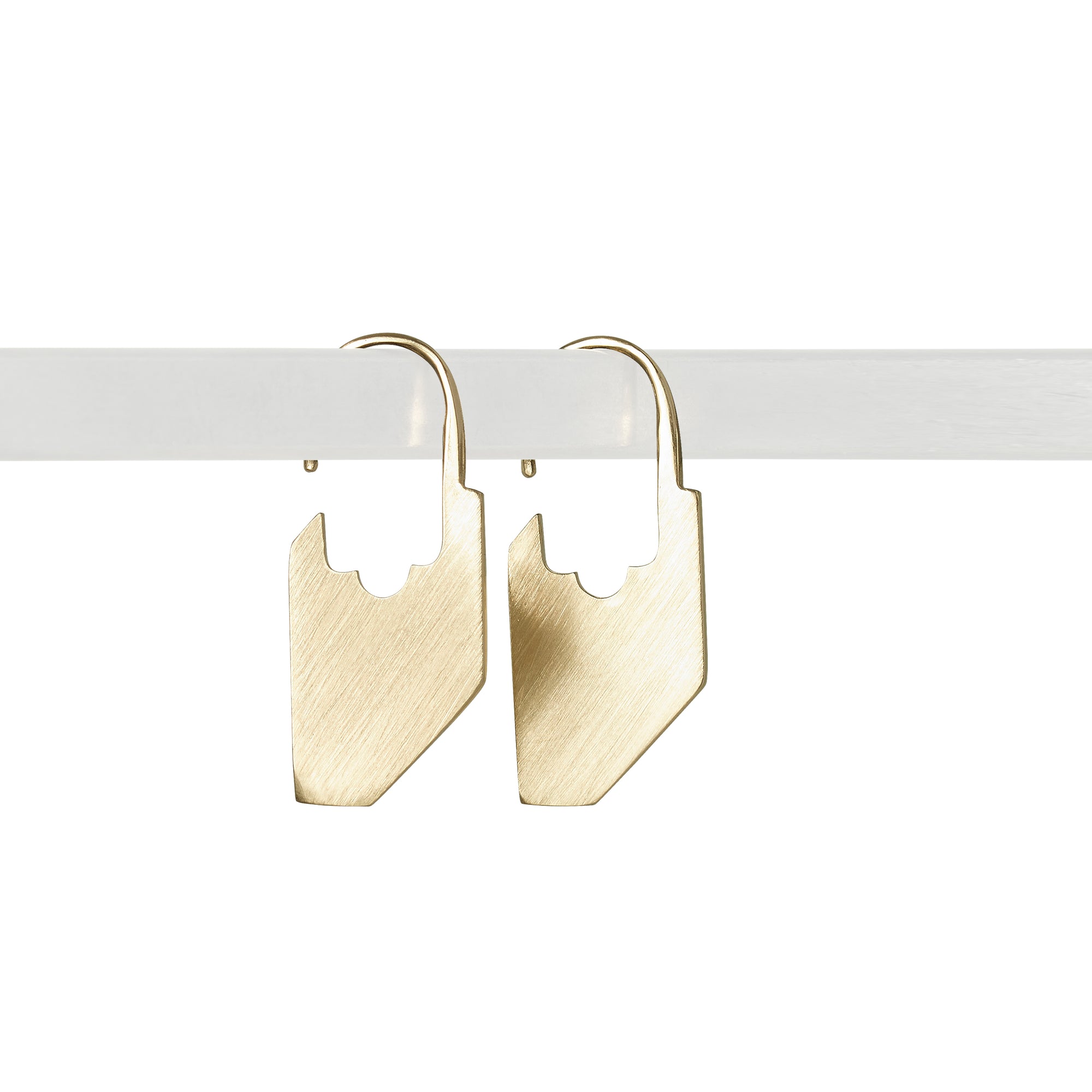 Canyon Earrings in solid 9ct Yellow Gold