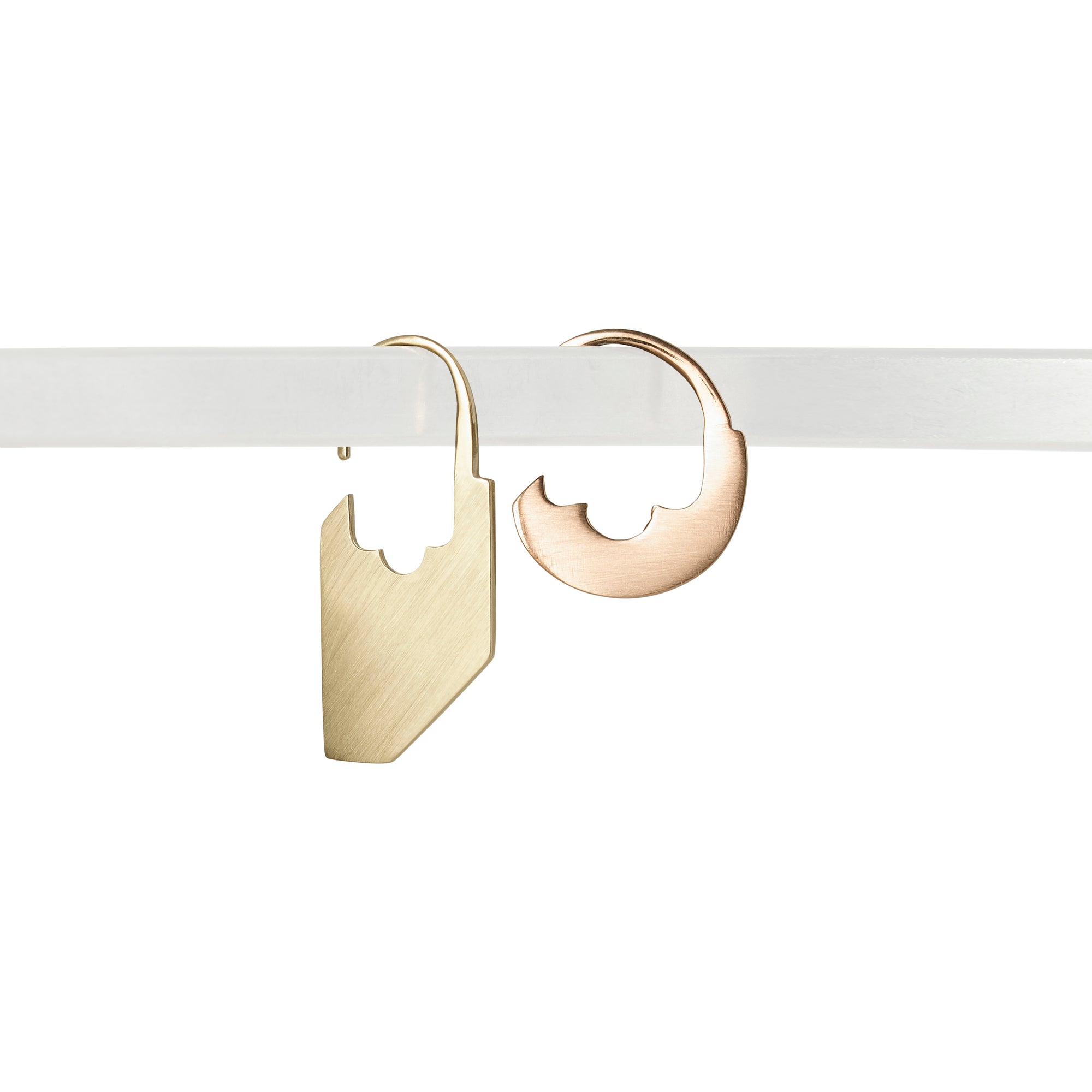 Desert Bloom Earrings in solid 9ct Yellow Gold