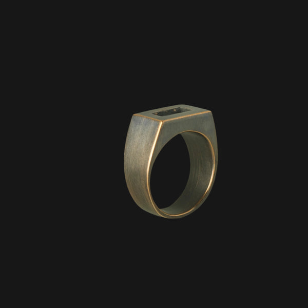 Eolian Ring in Night Bronze