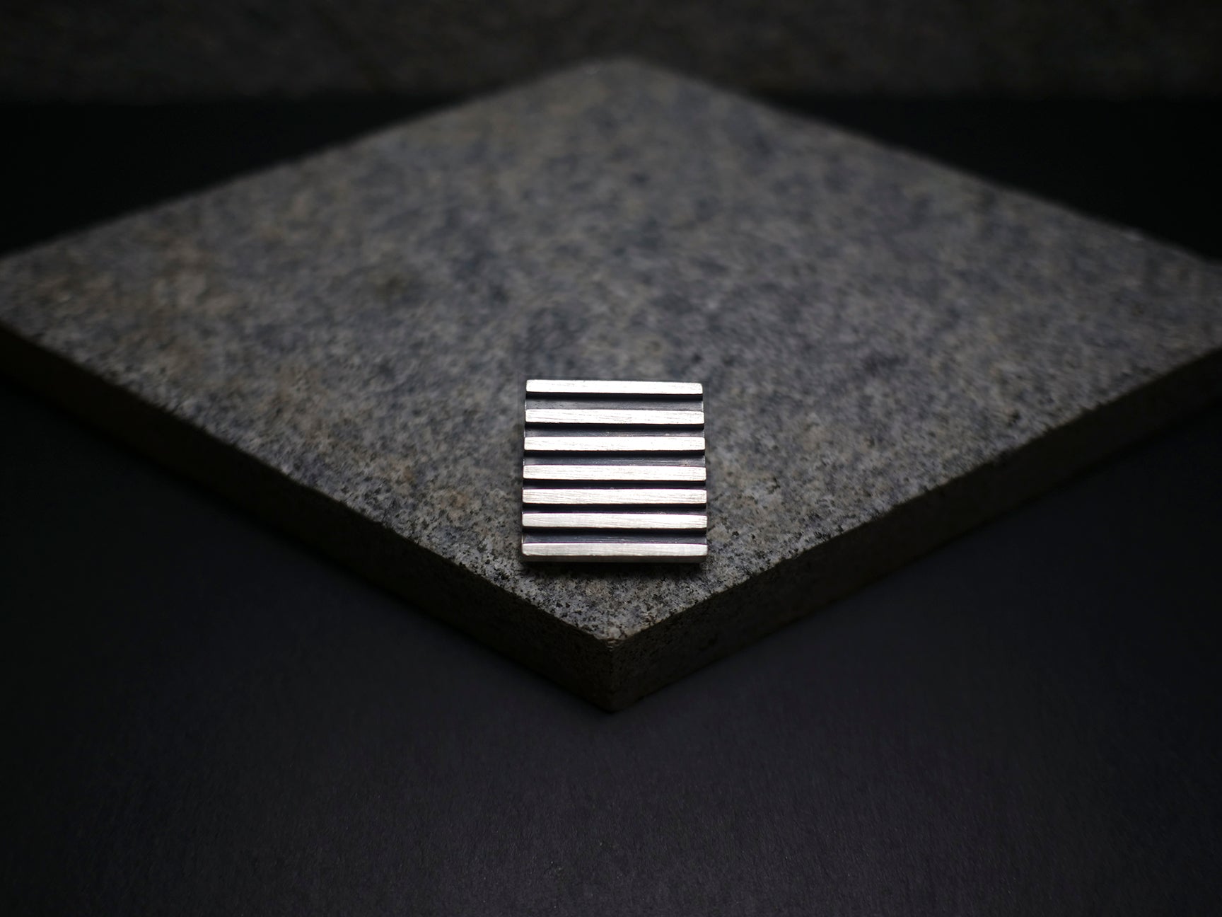 Handmade silver bolo tie